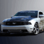 Ford Mustang gris m�tallis�