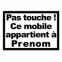 "Ce mobile appartient �"